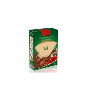 Kahve Filtre Kağıdı Caffeo 1x4 80 Adet ( Doğal Kağıt)