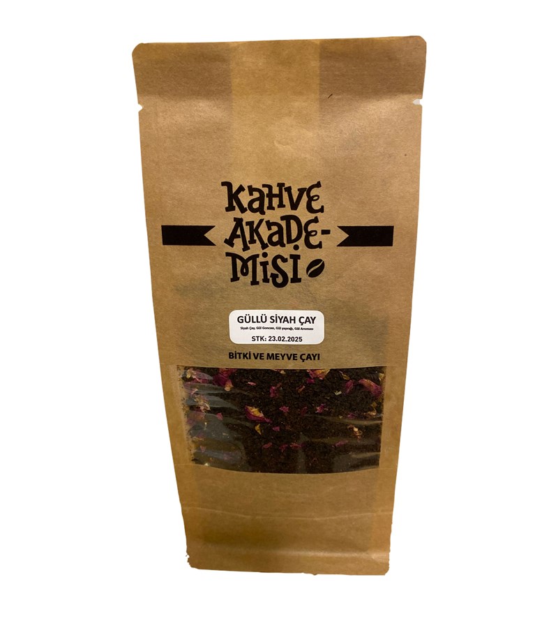 Güllü Siyah Çay (175 Gr)