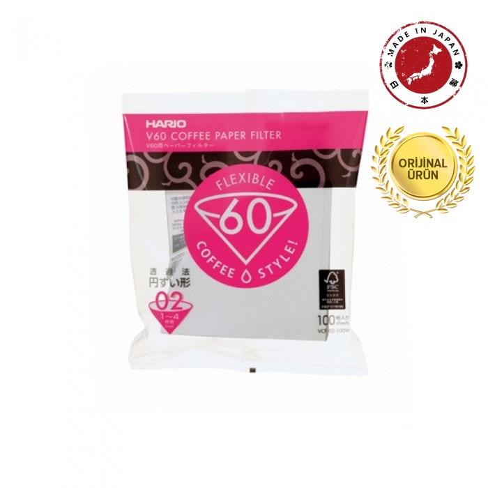 V60 02 Fıltre Kağıdı 100 Adet