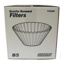 Bravilor Bonamat B5 Kahve Filtre Kağıdı, 110/360 Cm, 250 Ad